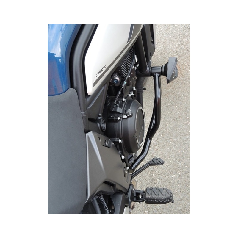 Engine guards RDMOTO Black (with protectors)