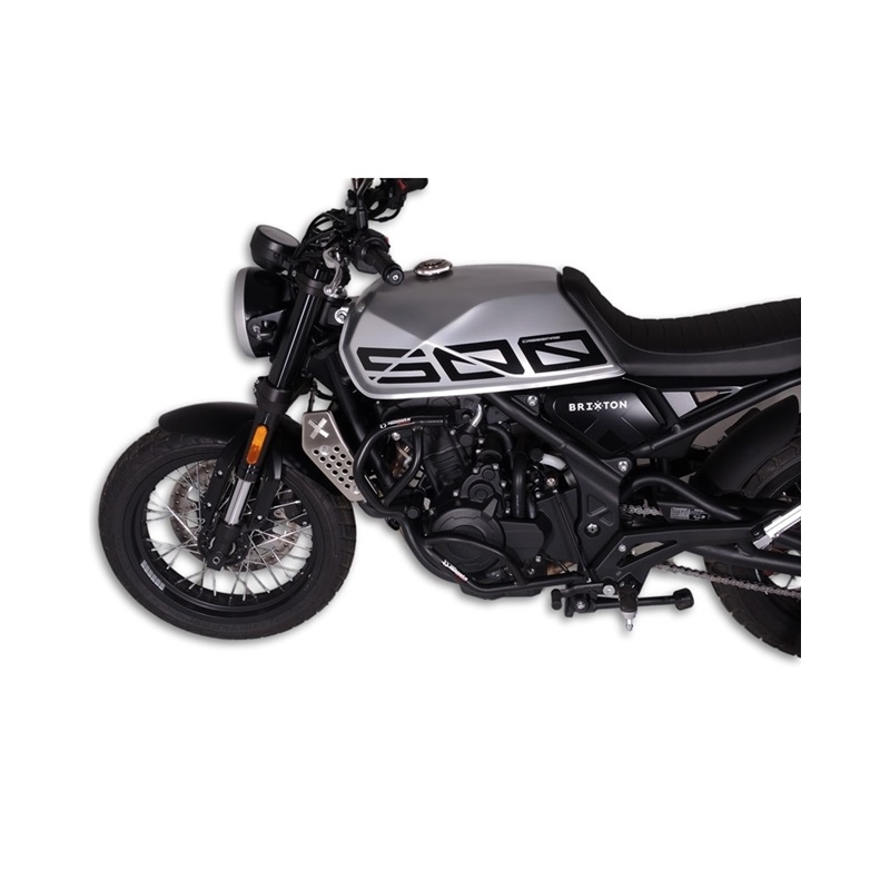 Engine guards RDMOTO Black (lower + upper frames)
