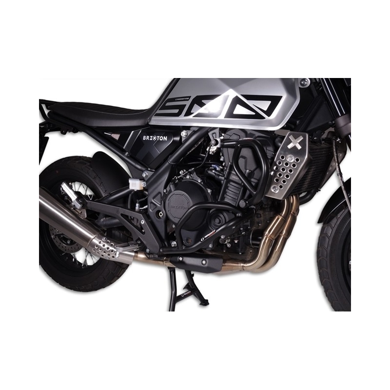 Engine guards RDMOTO Black (lower + upper frames)