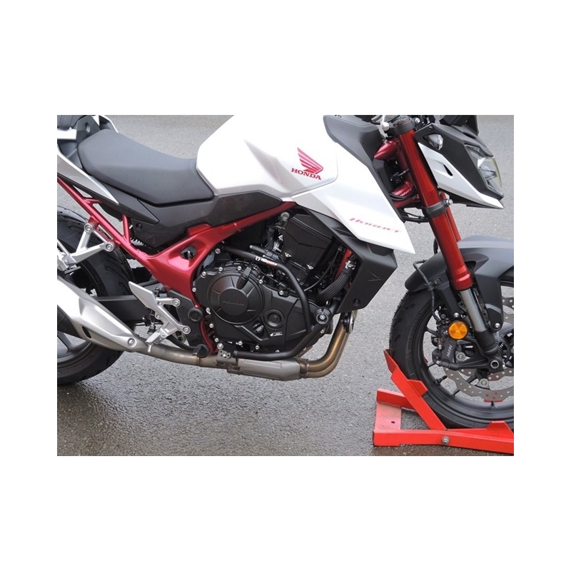 Engine guards RDMOTO Black (with protectors)