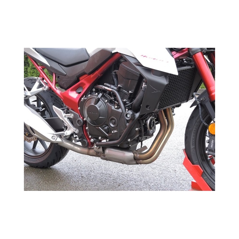 Engine guards RDMOTO Black (with protectors)