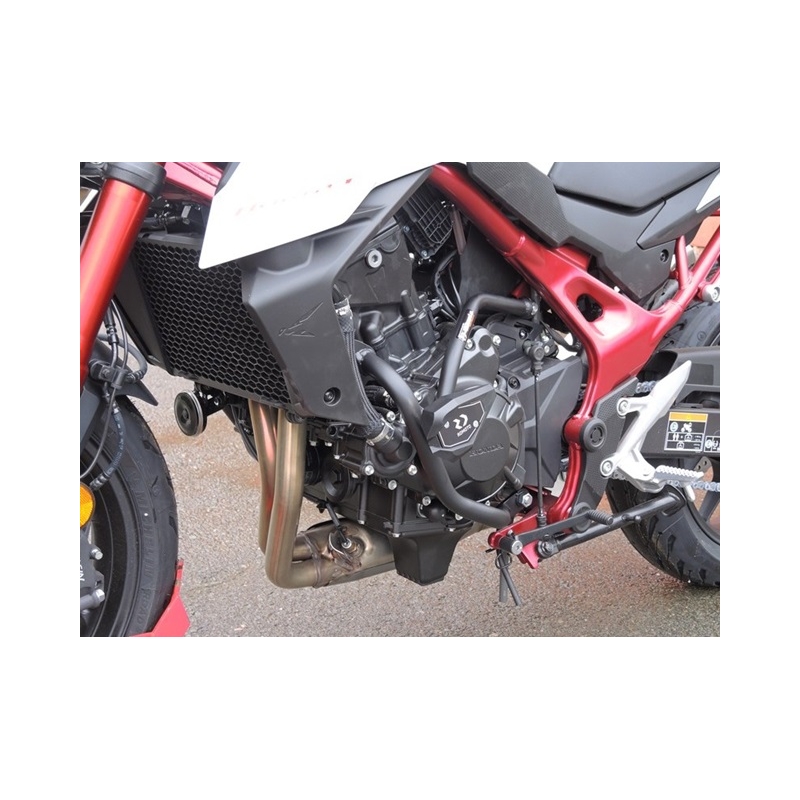 Engine guards RDMOTO Black (with protectors)