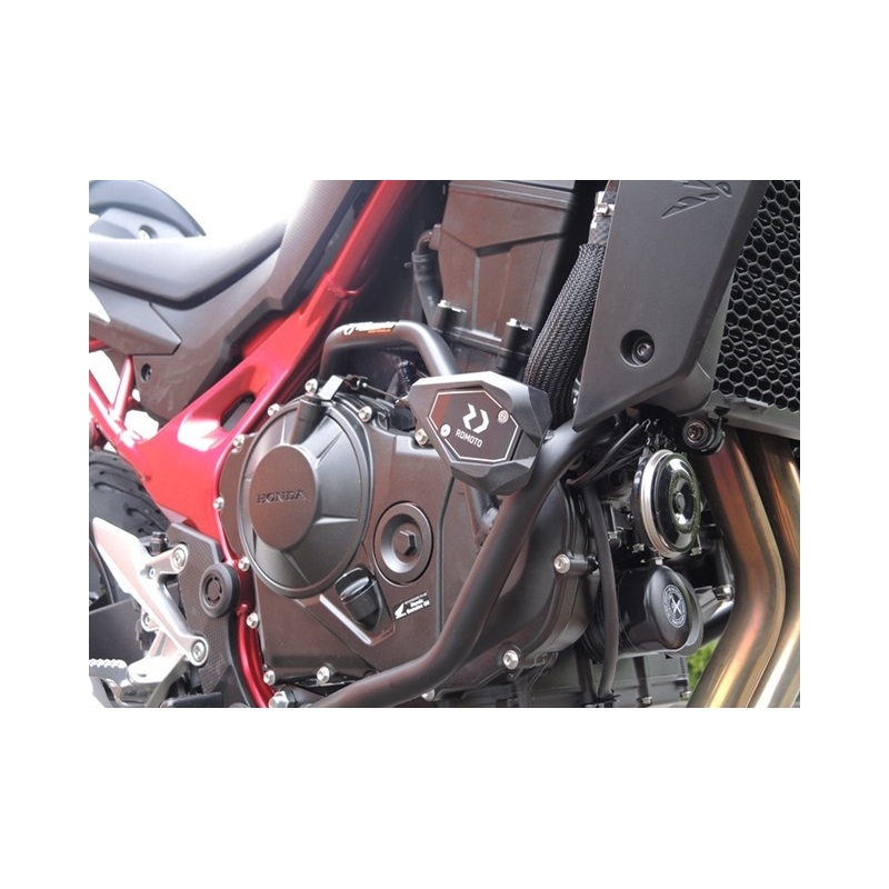 Engine guards RDMOTO Black (with protectors)