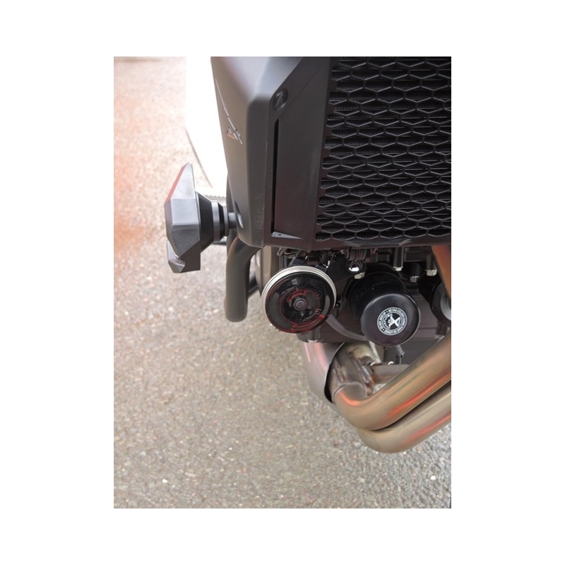 Engine guards RDMOTO Black (with protectors)