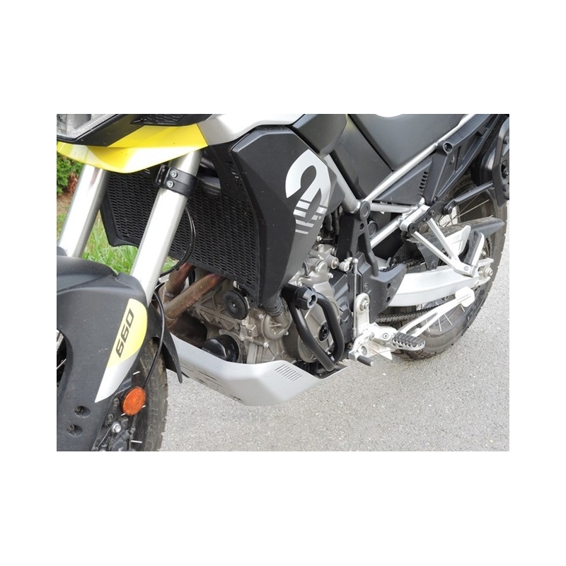 Engine guards RDMOTO Black (lower frames with protectors)