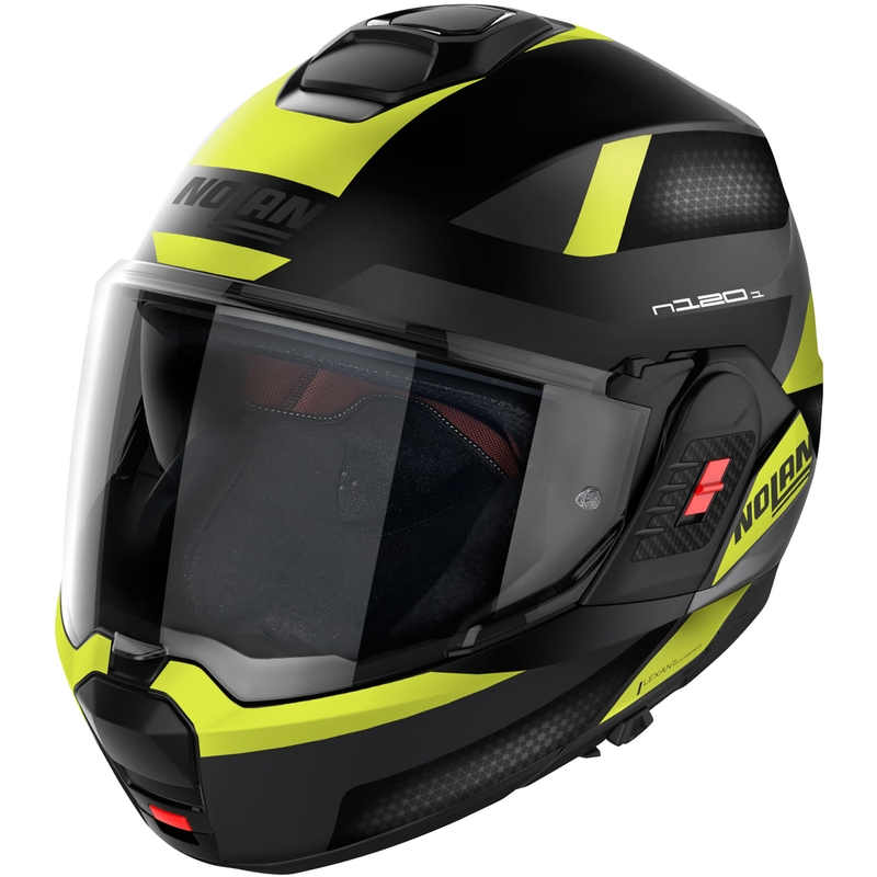 Kask typu flip-up Nolan N120-1 Subway N-com 23 czarny