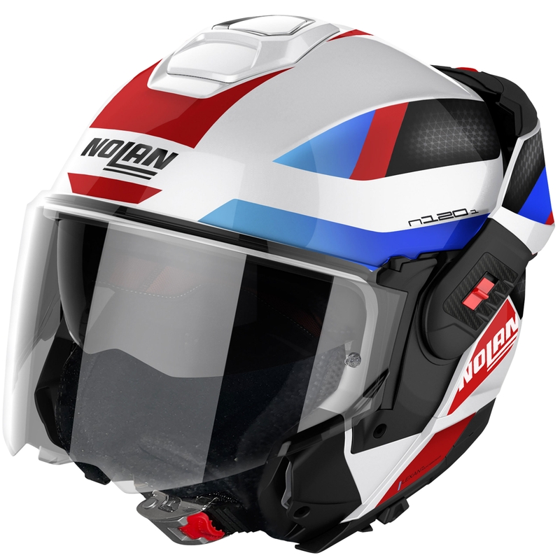 Kask Nolan N120-1 Subway Subway w kolorze białym błyszczącym