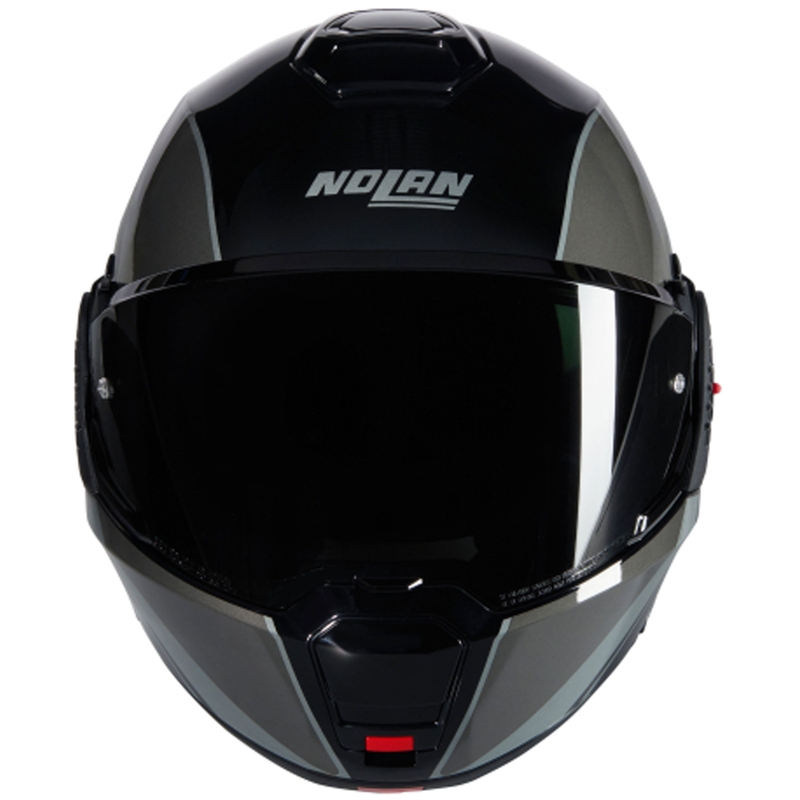 Kask motocyklowy typu flip-up Nolan N120-1 Verniciatura Speciale N-COM 341 czarno-szary