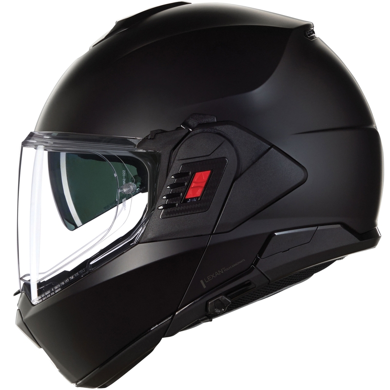Kask motocyklowy typu flip-up Nolan N100-6 Classico N-COM 302 matowy czarny