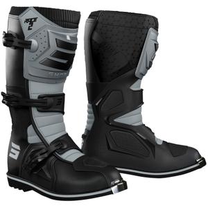 Buty motocyklowe Shot Race 2 czarne i szare wyprzedaż