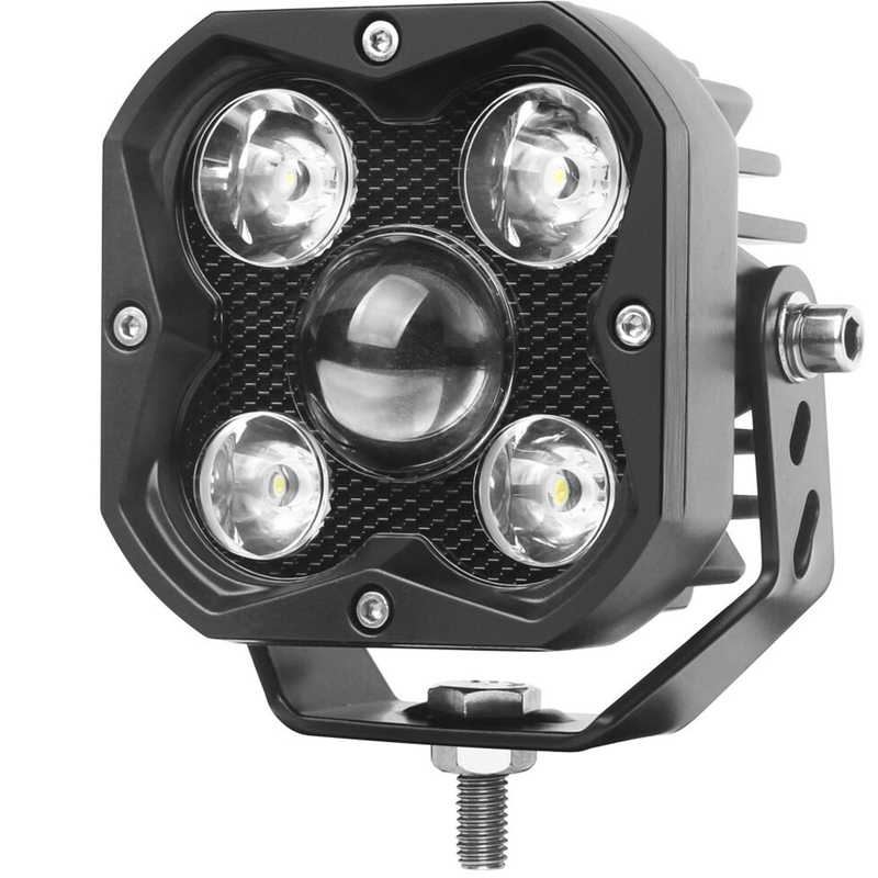 Światło LED SHARK LED Driving Light z laserem LED 3,2" 40W czarne