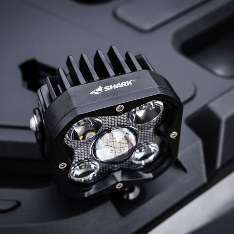 Światło LED SHARK LED Driving Light z laserem LED 3,2" 40W czarne