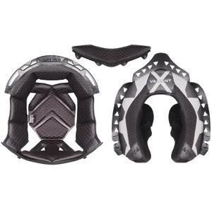 Zapasowe wnętrze do kasku motocyklowego LS2 FF901, czarne