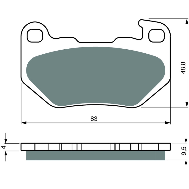 Brake pads GOLDFREN S3