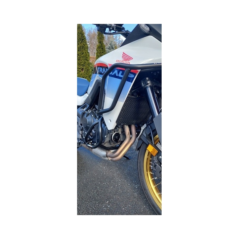 Engine guards RDMOTO Black (lower + upper frames)