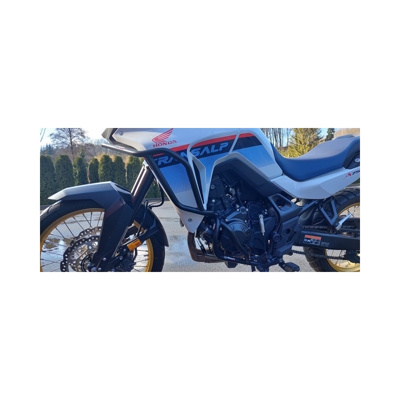 Engine guards RDMOTO Black (lower + upper frames)