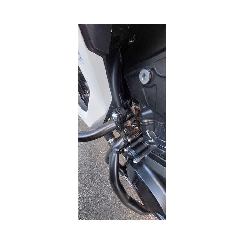Engine guards RDMOTO Black (lower + upper frames)
