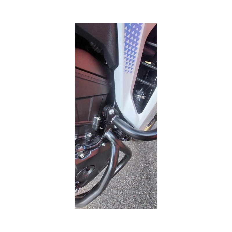Engine guards RDMOTO Black (lower + upper frames)