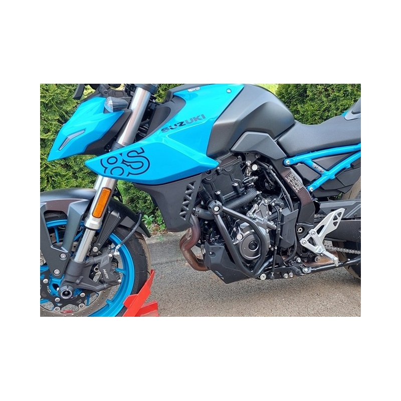 Engine guards RDMOTO Black (with protectors)