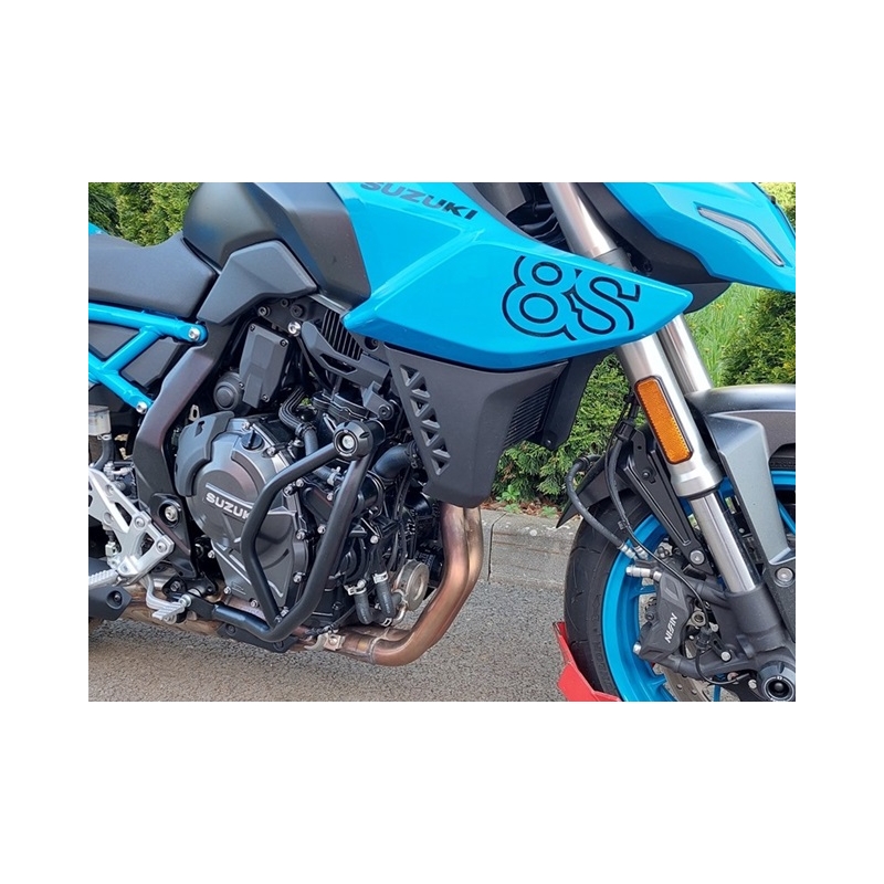 Engine guards RDMOTO Black (with protectors)