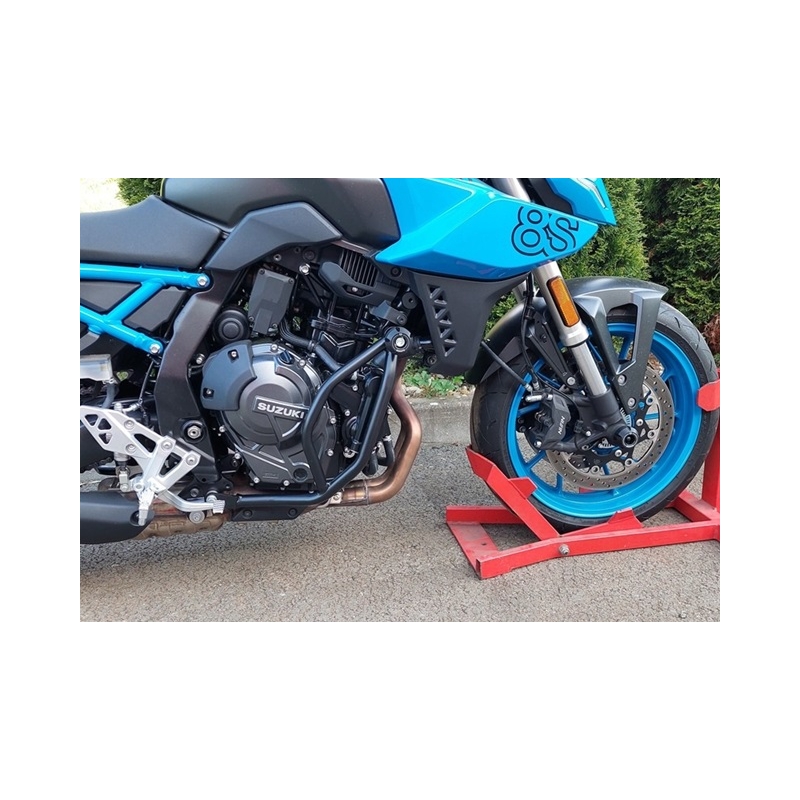 Engine guards RDMOTO Black (with protectors)