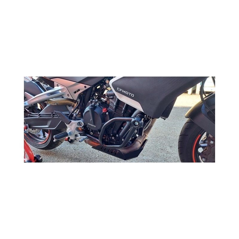Engine guards RDMOTO Black (with protectors)