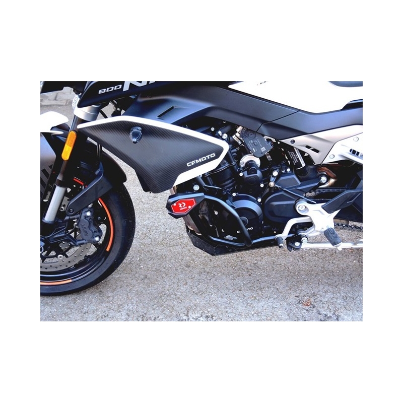 Engine guards RDMOTO Black (with protectors)