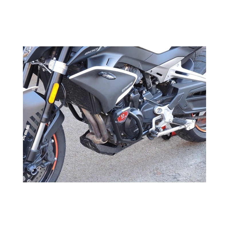 Engine guards RDMOTO Black (with protectors)