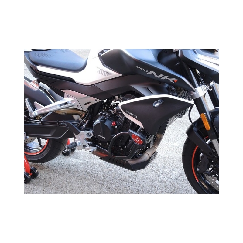 Engine guards RDMOTO Black (with protectors)