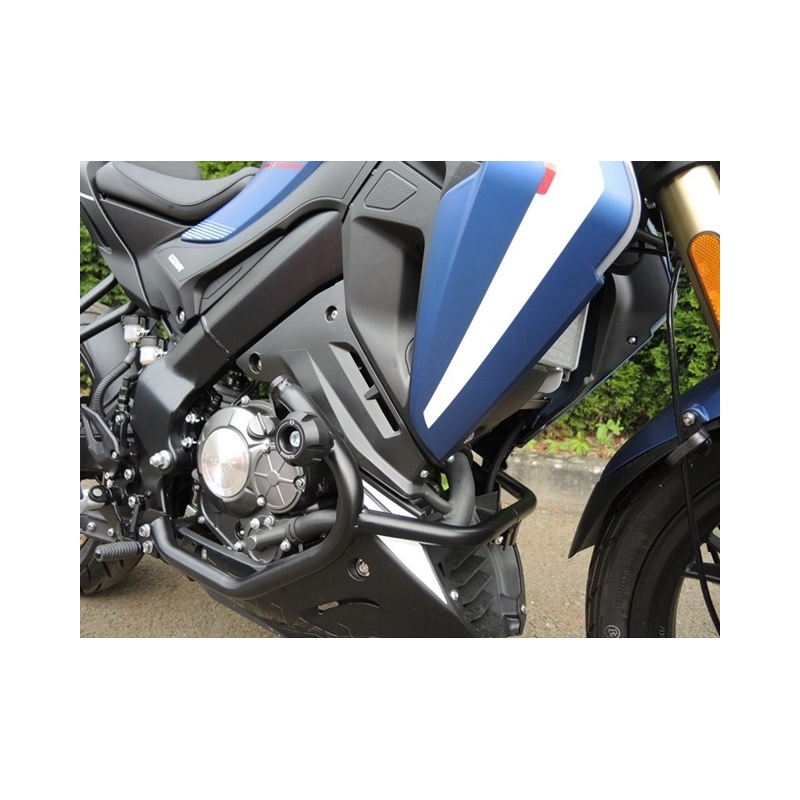 Engine guards RDMOTO Black (with protectors)