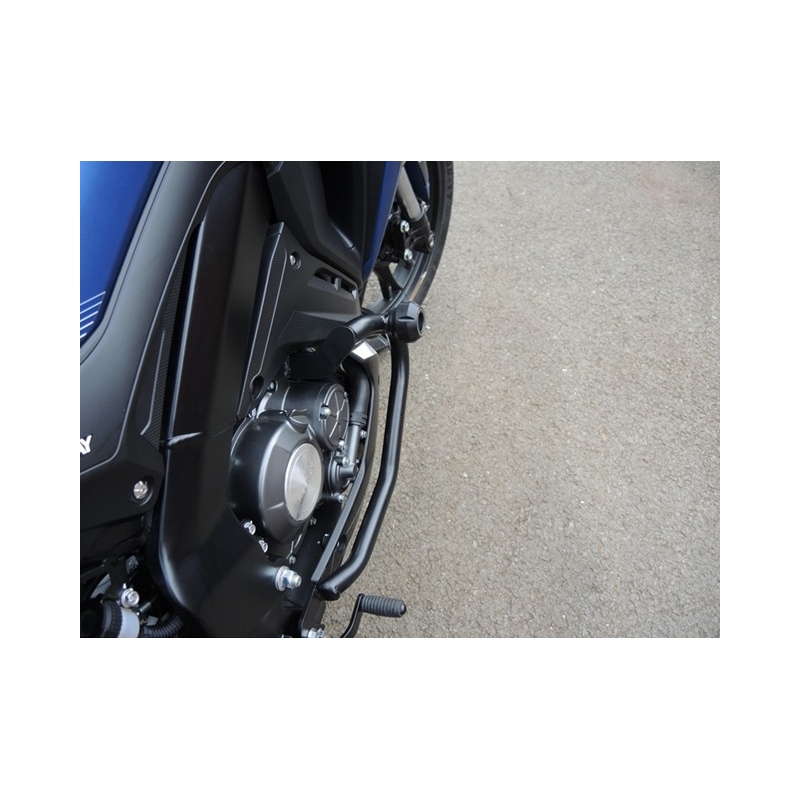 Engine guards RDMOTO Black (with protectors)