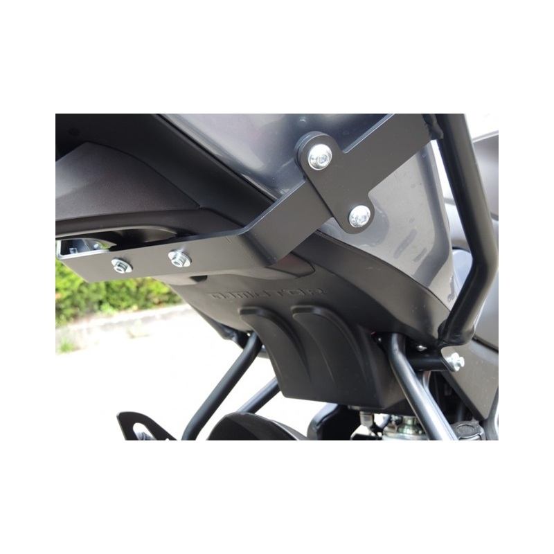 Engine guards RDMOTO Black (underseat frame)