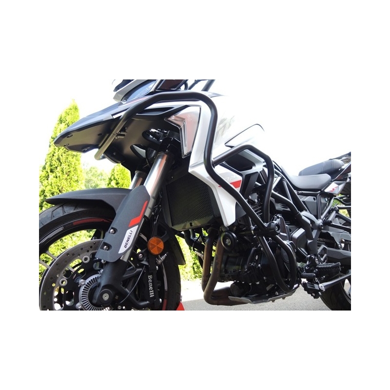 Engine guards RDMOTO Black (upper + lower frames with protectors)