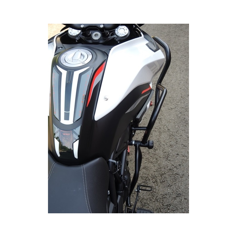 Engine guards RDMOTO Black (upper + lower frames with protectors)