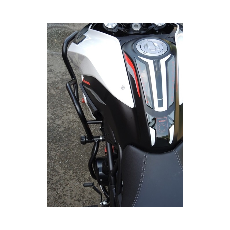 Engine guards RDMOTO Black (upper + lower frames with protectors)