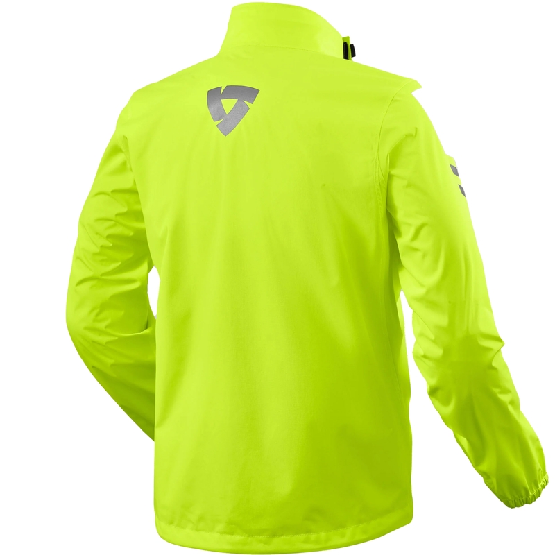 Revit Cyclone 4 H2O fluo żółta motocyklowa kurtka przeciwdeszczowa