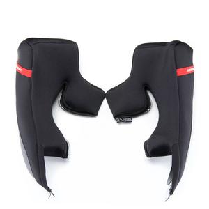 Wymienne poduszki policzkowe do kasków Scorpion Belfast Luxe/Carbon