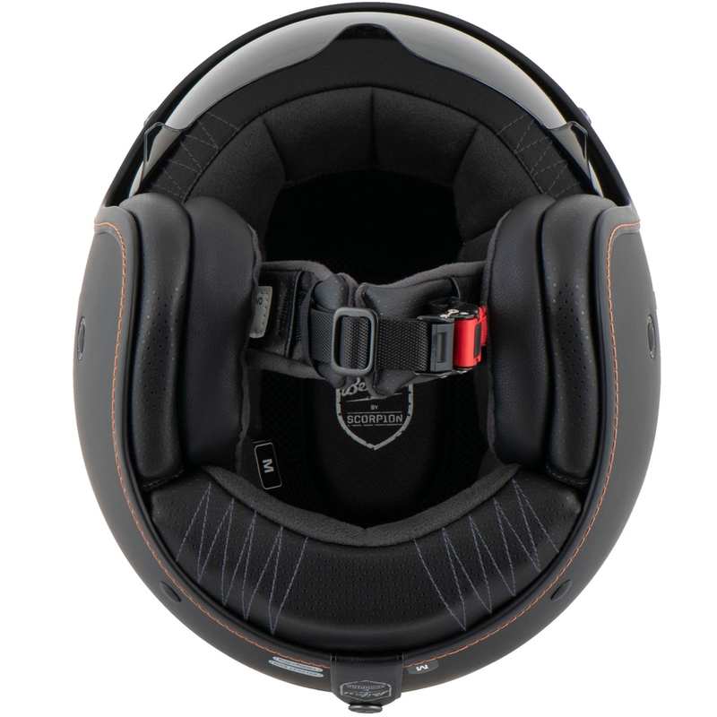 Kask otwarty SCORPION BELFAST EVO Solid czarny matowy