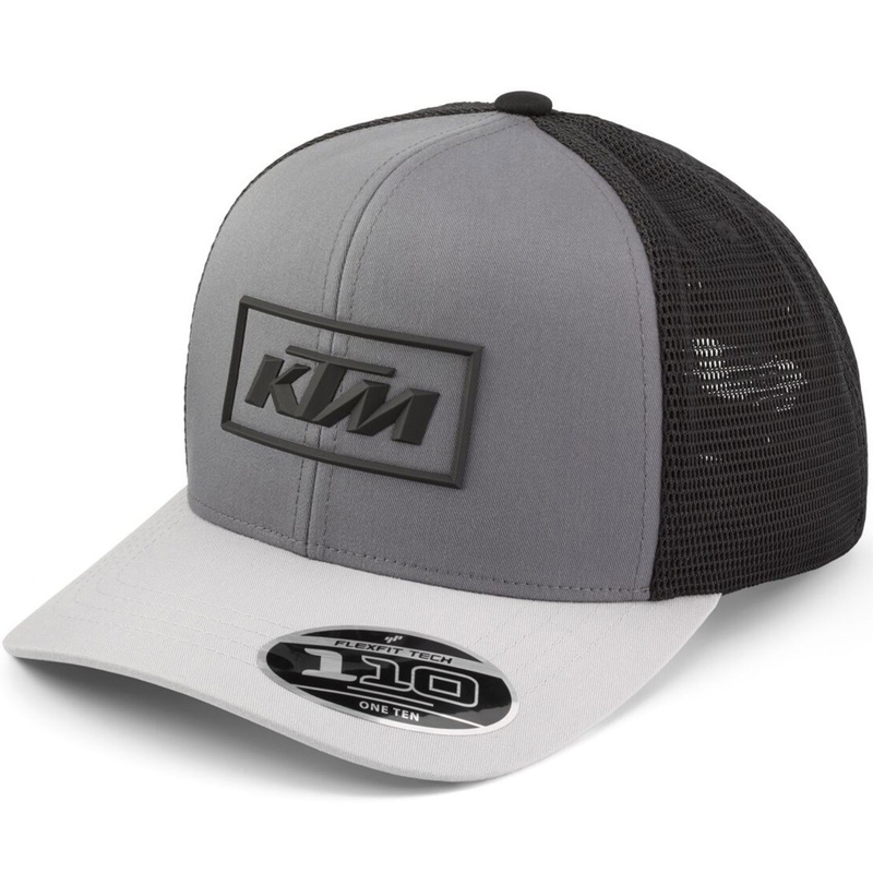 Czapka KTM Outline Trucker Cap szaro-czarna