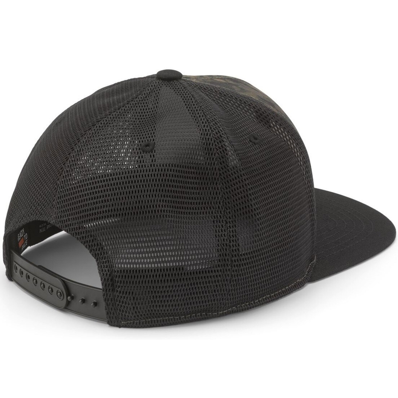Czapka KTM Camo Trucker Cap czarno-zielona moro