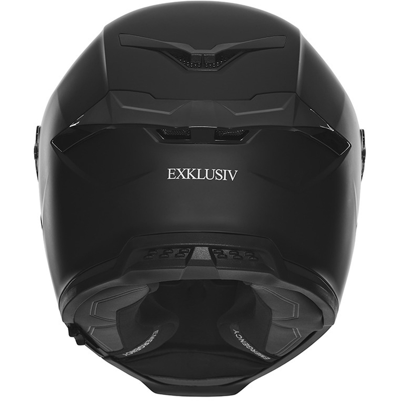 Kask motocyklowy integralny NOX Exlusiv Goliath matowo czarny
