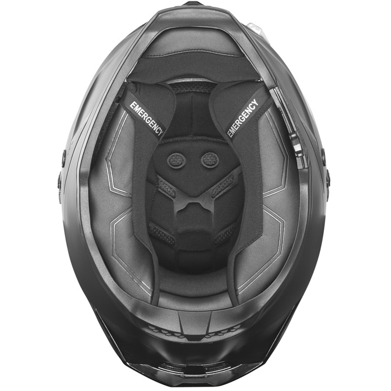 Kask motocyklowy integralny NOX Exlusiv Goliath matowo czarny
