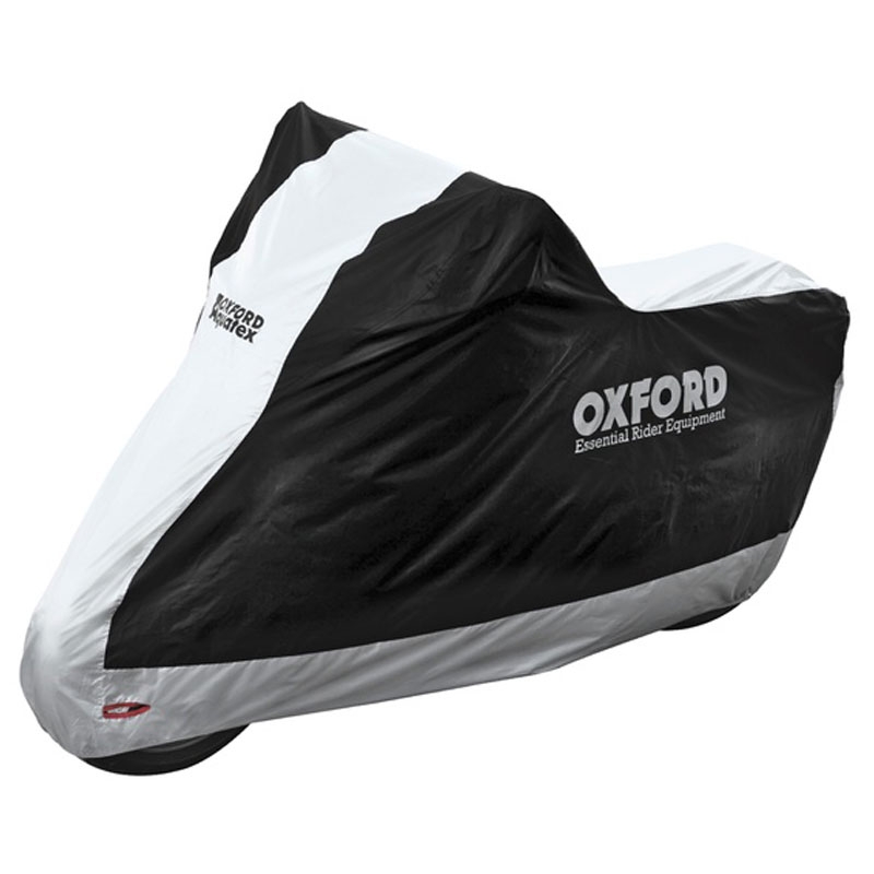 Pokrowiec motocyklowy Oxford Aquatex 2016 - czarny/srebrny