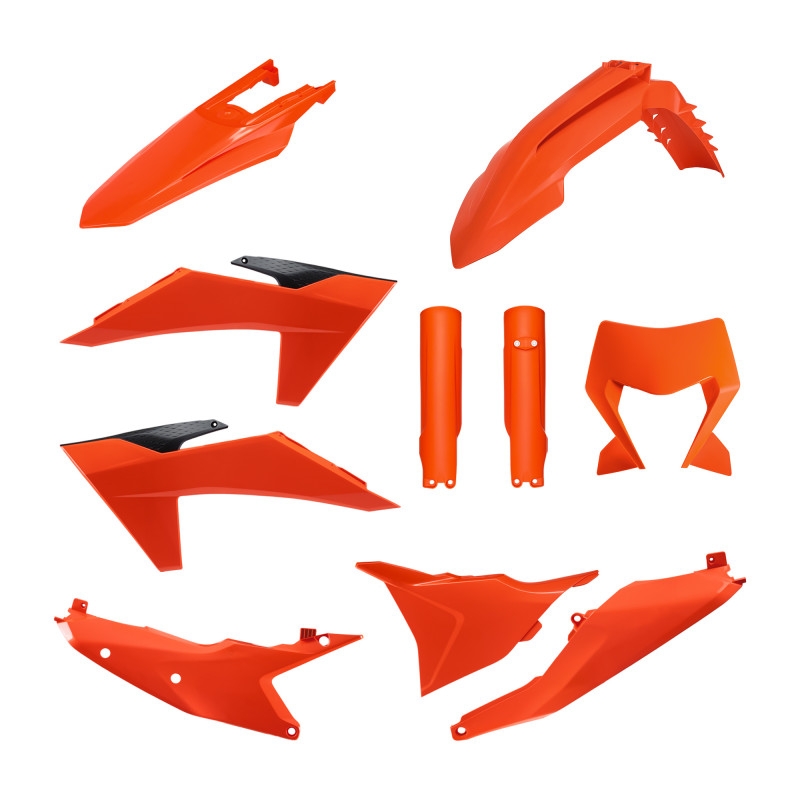Plastic body kit POLISPORT Orange