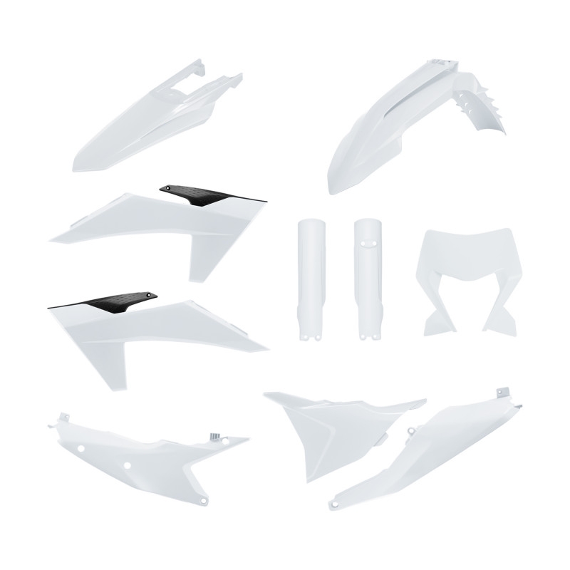 Plastic body kit POLISPORT White