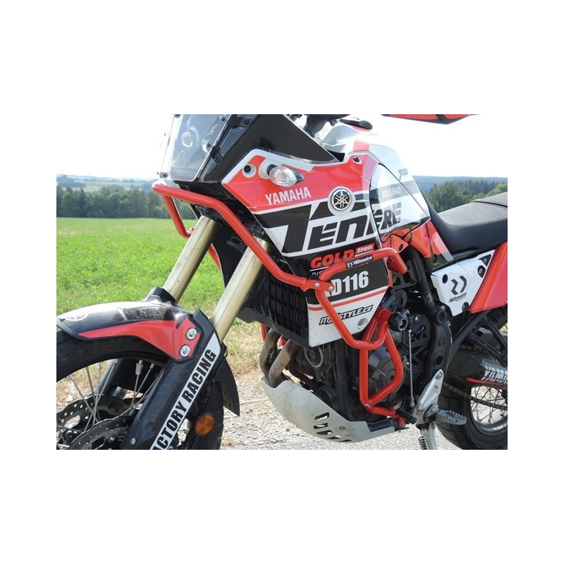 Engine guards RDMOTO Red (with protectors)