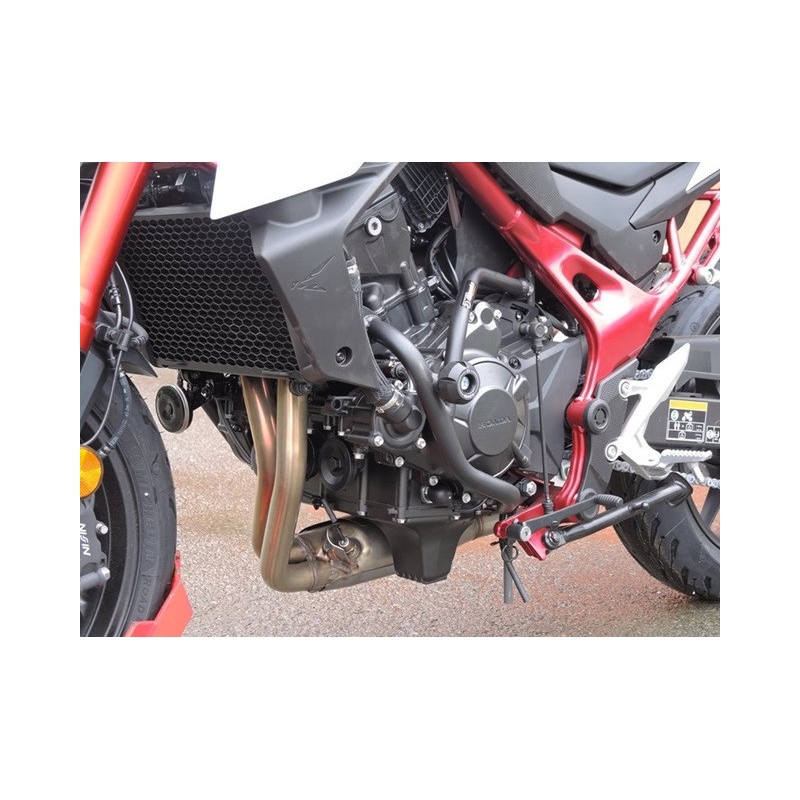 Engine guards RDMOTO Black (with protectors)