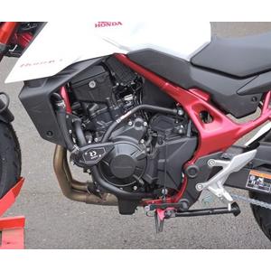 Engine guards RDMOTO CF166KDSL01K Black (with protectors)