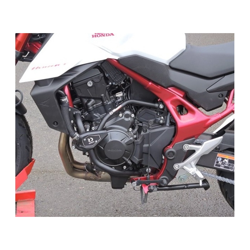 Engine guards RDMOTO Black (with protectors)
