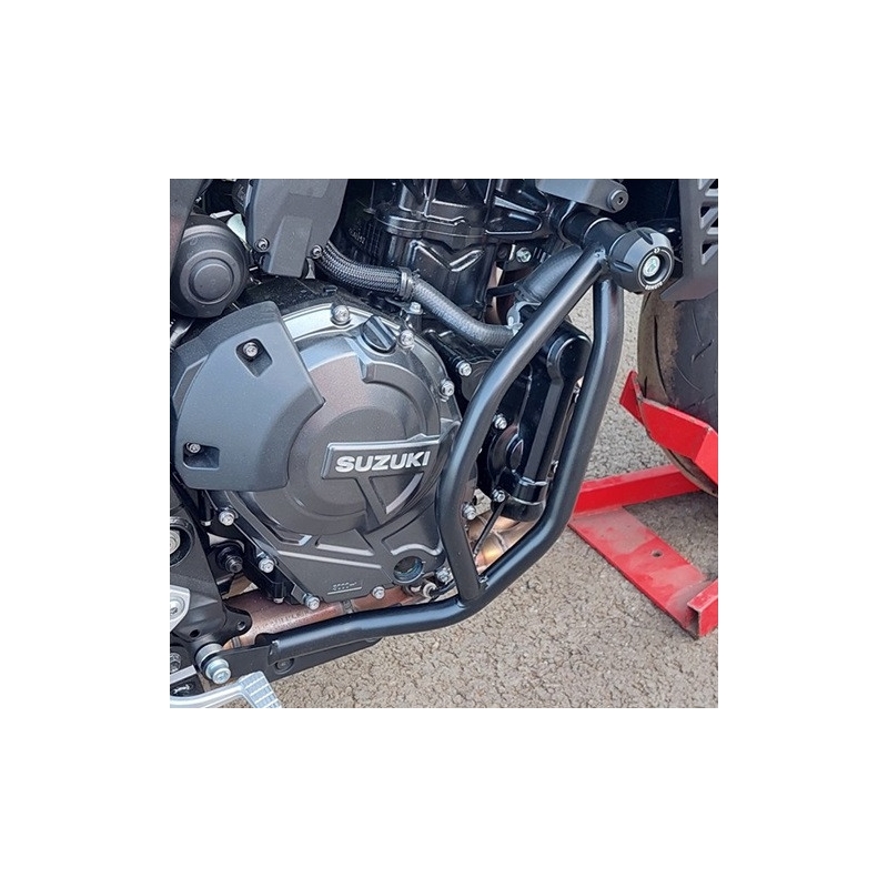 Engine guards RDMOTO Black (with protectors)